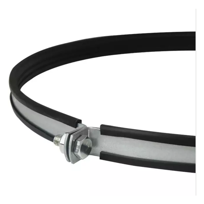Beugel M8 met rubber inlage Ø 710
