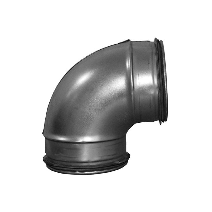 Spiro Korte Bocht 90° Ø 160 mm. SAFE (met rubber)