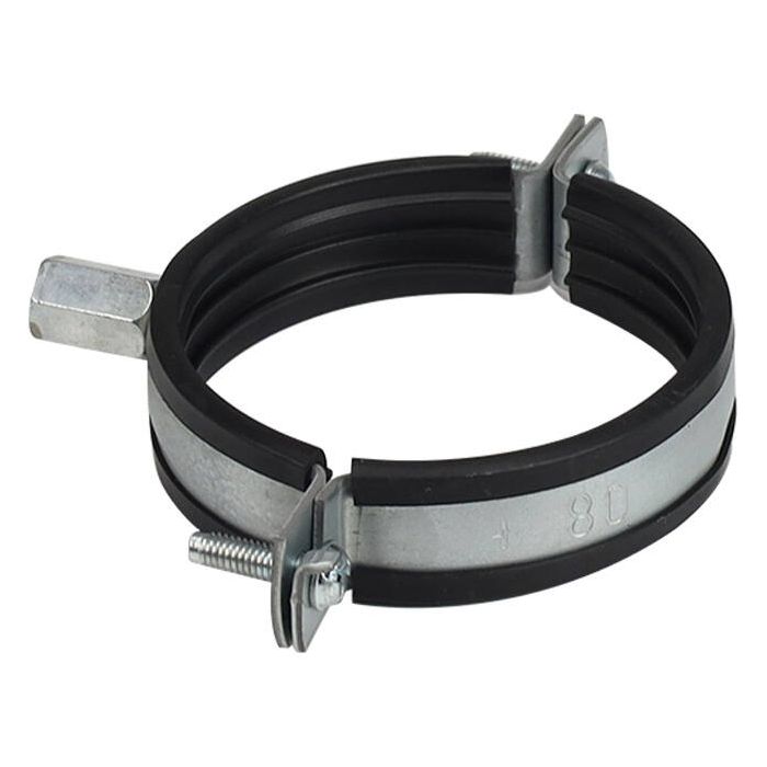Beugel M8 met rubber inlage Ø 160