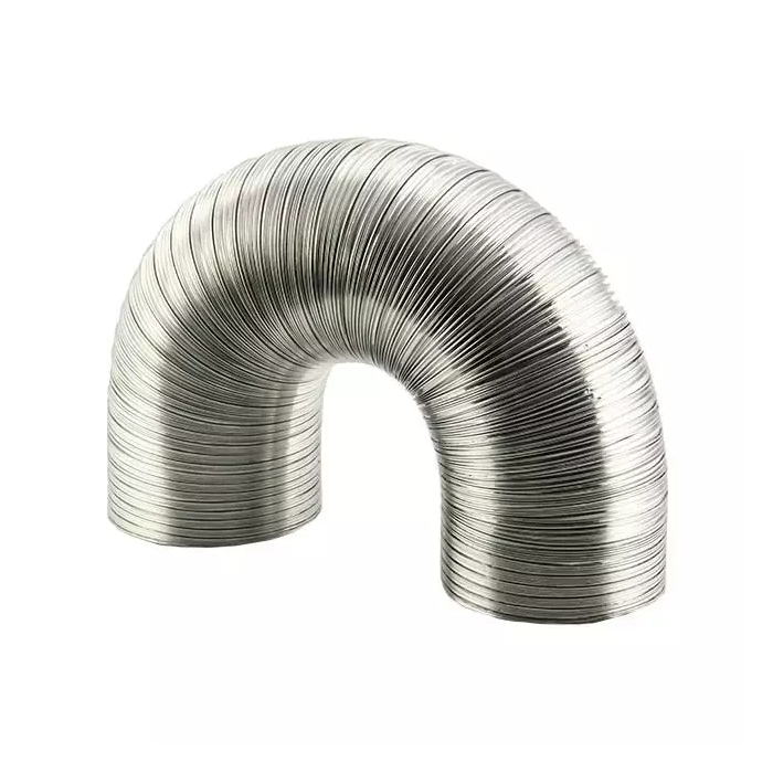 Aluminium Ø 125 mm ongeisoleerd semi-flexibele slang - 3 m