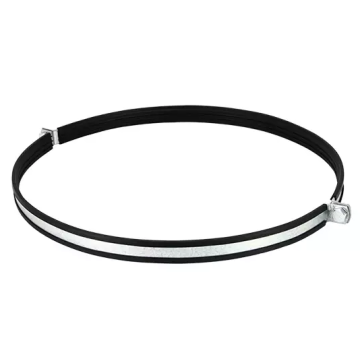 Beugel M8 met rubber inlage Ø 900