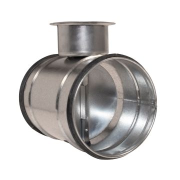 Spiro Regelklep Ø 200 mm. SAFE (met rubber)